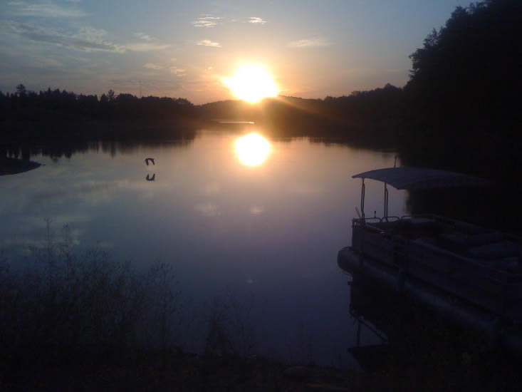 Sunrise at The Pioneer Trading Post